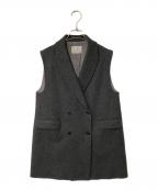 IENAイエナ）の古着「テーラードベスト」｜グレー