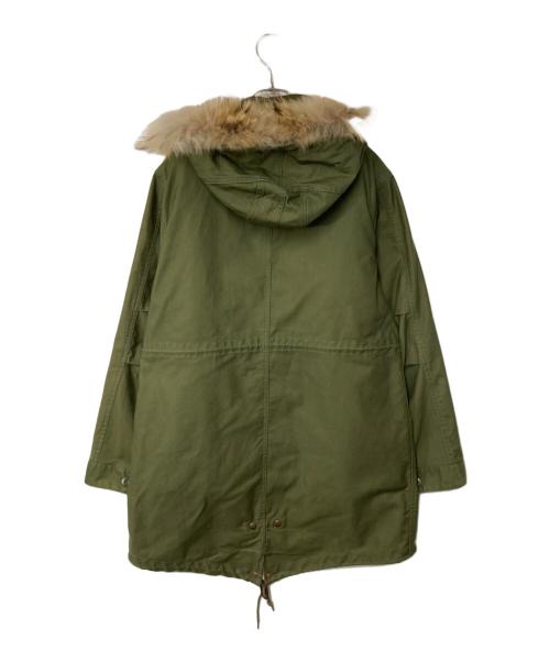 FRED PERRY（フレッドペリー）FRED PERRY (フレッドペリー) FISHTAIL PARKA オリーブ サイズ:M　チェスト92-100　身長175-185の古着・服飾アイテム