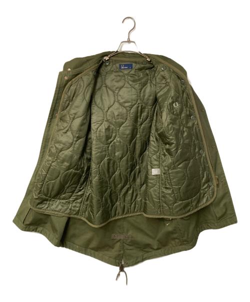 FRED PERRY（フレッドペリー）FRED PERRY (フレッドペリー) FISHTAIL PARKA オリーブ サイズ:M　チェスト92-100　身長175-185の古着・服飾アイテム