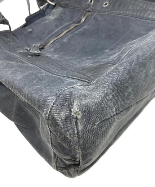 MIU MIU（ミュウミュウ）MIU MIU (ミュウミュウ) キャンバス 2WAYバッグ ブラックの古着・服飾アイテム