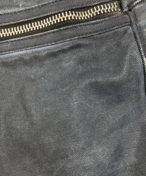 MIU MIU（ミュウミュウ）MIU MIU (ミュウミュウ) キャンバス 2WAYバッグ ブラックの古着・服飾アイテム