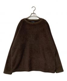 COTTON PAN（コットンパン）の古着「Rhythmフリースカットソー」｜ブラウン