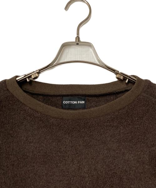 COTTON PAN（コットンパン）COTTON PAN (コットンパン) Rhythmフリースカットソー ブラウン サイズ:SIZE3の古着・服飾アイテム