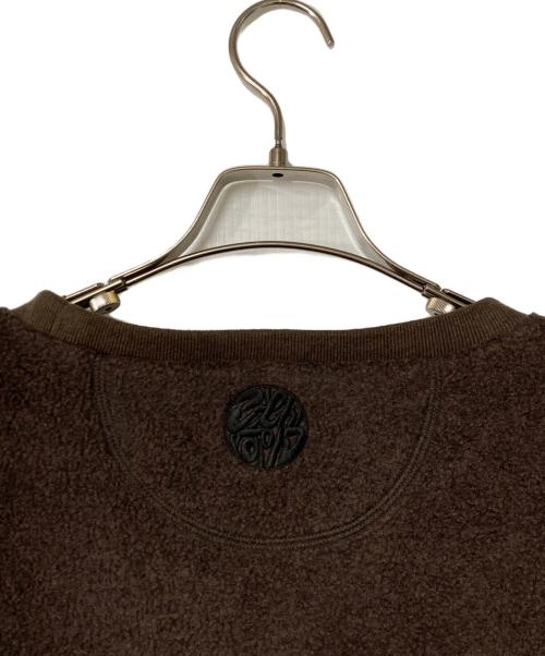 COTTON PAN（コットンパン）COTTON PAN (コットンパン) Rhythmフリースカットソー ブラウン サイズ:SIZE3の古着・服飾アイテム