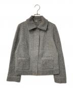 BURBERRY LONDONバーバリーロンドン）の古着「ニットジャケット」｜グレー