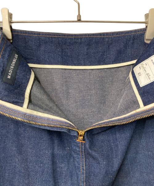 MADISON BLUE（マディソンブルー）MADISON BLUE (マディソンブルー) デニムタイトスカート インディゴ サイズ:1の古着・服飾アイテム