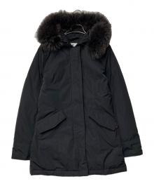 WOOLRICH×JOURNAL STANDARD relume（ウールリッチ×ジャーナルスタンダード レリューム）の古着「ファーフーデッド ダウンコート」｜ブラック