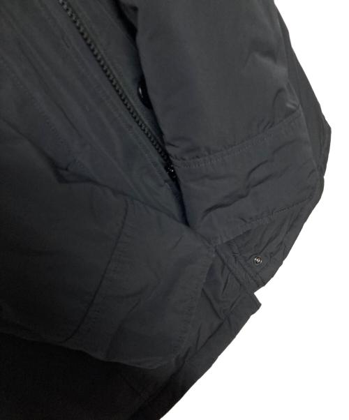 WOOLRICH（ウールリッチ）WOOLRICH (ウールリッチ) JOURNAL STANDARD relume (ジャーナルスタンダード レリューム) ファーフーデッド ダウンコート ブラック サイズ:XSの古着・服飾アイテム