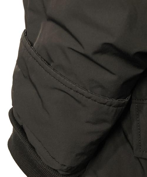 WOOLRICH（ウールリッチ）WOOLRICH (ウールリッチ) JOURNAL STANDARD relume (ジャーナルスタンダード レリューム) ファーフーデッド ダウンコート ブラック サイズ:XSの古着・服飾アイテム