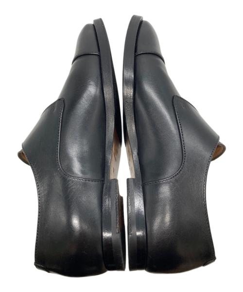 MARGARET HOWELL（マーガレットハウエル）MARGARET HOWELL (マーガレットハウエル) ストレートチップモンクストラップシューズ ブラック サイズ:37の古着・服飾アイテム