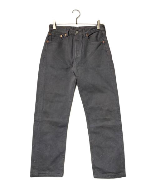 LEVI'S（リーバイス）LEVI'S (リーバイス) 90's 先染め501デニムパンツ ブラック サイズ:31(採寸参照)の古着・服飾アイテム