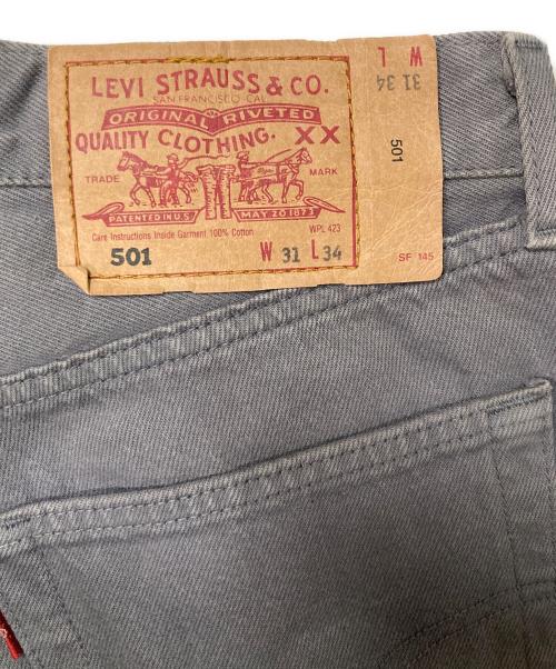 LEVI'S（リーバイス）LEVI'S (リーバイス) 90's 先染め501デニムパンツ ブラック サイズ:31(採寸参照)の古着・服飾アイテム