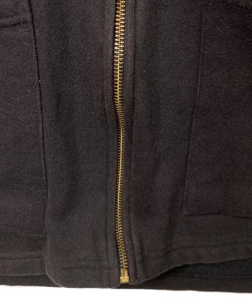 AACA（アフリカン・アメリカン・カレッジ・アライアンス）AACA　 (アフリカン・アメリカン・カレッジ・アライアンス) フーデッドベスト ブラック サイズ:タグ印字スレの為不明 実寸参照の古着・服飾アイテム