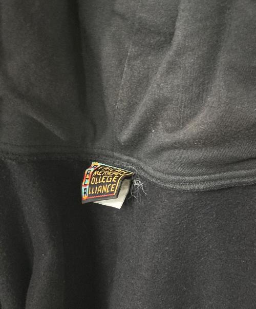 AACA（アフリカン・アメリカン・カレッジ・アライアンス）AACA　 (アフリカン・アメリカン・カレッジ・アライアンス) フーデッドベスト ブラック サイズ:タグ印字スレの為不明 実寸参照の古着・服飾アイテム