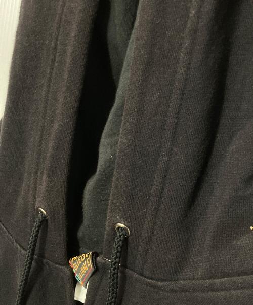 AACA（アフリカン・アメリカン・カレッジ・アライアンス）AACA　 (アフリカン・アメリカン・カレッジ・アライアンス) フーデッドベスト ブラック サイズ:タグ印字スレの為不明 実寸参照の古着・服飾アイテム