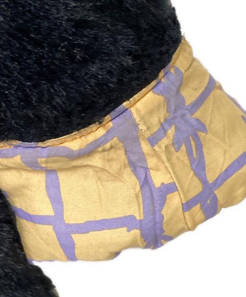 COTTON PAN（コットンパン）COTTON PAN (コットンパン) LINDA LINDA エコファーライダースジャケット ブラック×グリーン サイズ:2の古着・服飾アイテム