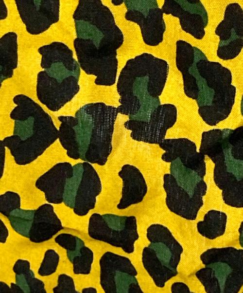 COTTON PAN（コットンパン）COTTON PAN (コットンパン) SHAWN leopard S/S イエロー×ブラック サイズ:3の古着・服飾アイテム