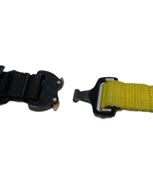 BAGJACK（バッグジャック）Bagjack (バッグジャック) Key Catcher ブラック×イエローの古着・服飾アイテム