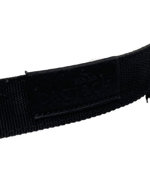 BAGJACK（バッグジャック）BAGJACK (バッグジャック) PUNKTION コブラバックルベルト ブラック×レッド×ブルーの古着・服飾アイテム