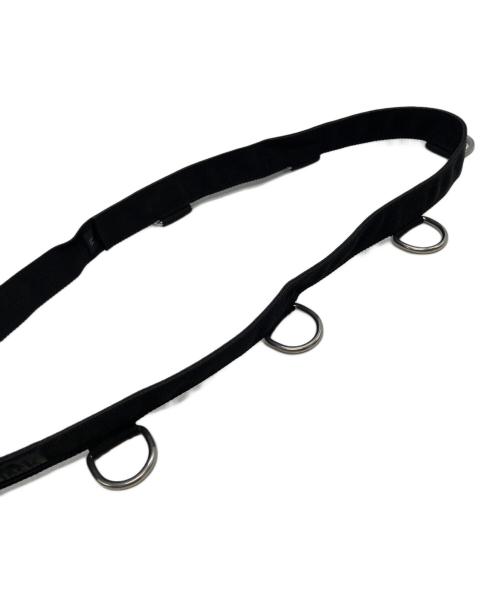 BAGJACK（バッグジャック）BAGJACK (バッグジャック) PUNKTION コブラバックルベルト ブラック×レッド×ブルーの古着・服飾アイテム