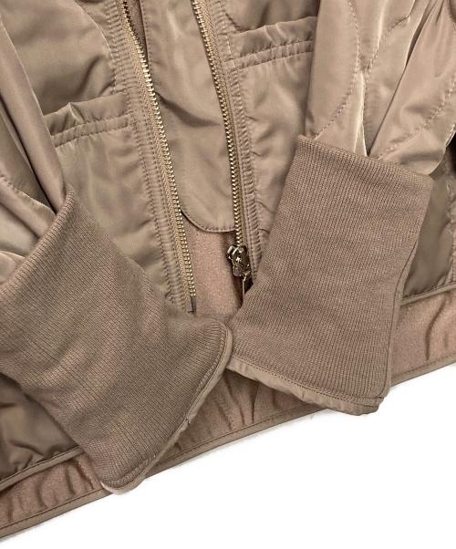 FIVE BROTHER（ファイブブラザー）FIVE BROTHER (ファイブブラザー) BEAUTY&YOUTH (ビューティーアンドユース) 別注 キルティングジャケット ベージュ サイズ:Mの古着・服飾アイテム