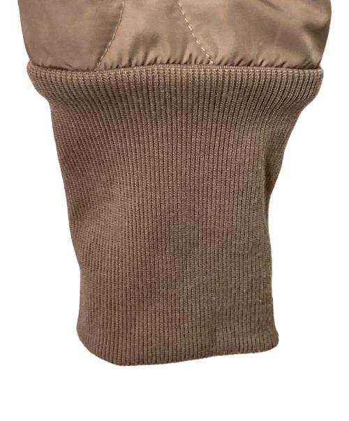 FIVE BROTHER（ファイブブラザー）FIVE BROTHER (ファイブブラザー) BEAUTY&YOUTH (ビューティーアンドユース) 別注 キルティングジャケット ベージュ サイズ:Mの古着・服飾アイテム