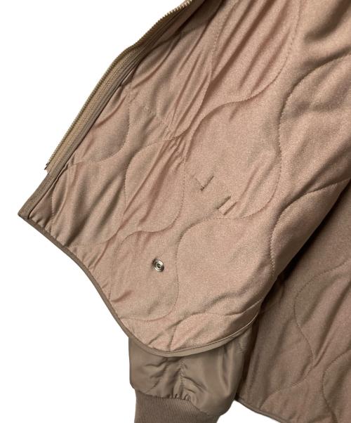 FIVE BROTHER（ファイブブラザー）FIVE BROTHER (ファイブブラザー) BEAUTY&YOUTH (ビューティーアンドユース) 別注 キルティングジャケット ベージュ サイズ:Mの古着・服飾アイテム