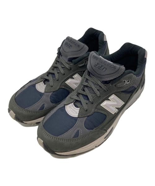 NEW BALANCE（ニューバランス）NEW BALANCE (ニューバランス) Made in UK M991  グレー×ネイビー サイズ:US7/UK6.5/EUR40の古着・服飾アイテム
