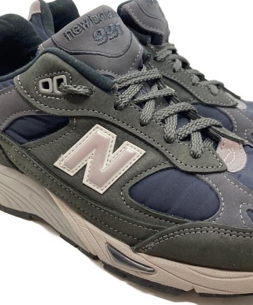 NEW BALANCE（ニューバランス）NEW BALANCE (ニューバランス) Made in UK M991  グレー×ネイビー サイズ:US7/UK6.5/EUR40の古着・服飾アイテム