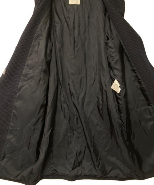 Leilian（レリアン）LEILIAN (レリアン) ウールフーデッドコート ネイビー サイズ:13の古着・服飾アイテム