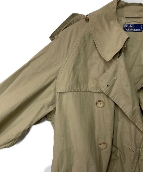 POLO RALPH LAUREN（ポロ・ラルフローレン）POLO RALPH LAUREN (ポロ・ラルフローレン) トレンチコート ベージュ サイズ:Ｍの古着・服飾アイテム