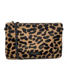 GIANNI CHIARINI（ジャンニ キアリーニ）の古着「レオパード柄ショルダーバッグ」｜ブラウン×ブラック