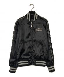 hysterics（ヒステリックス）の古着「Hysteric Glamour バイクガール刺繍スカジャン」｜ブラック