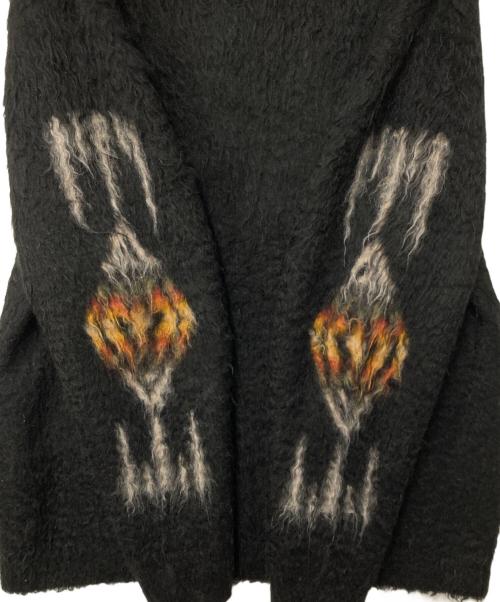 PENDLETON（ペンドルトン）PENDLETON (ペンドルトン) モヘヤ混クルーネックニット ブラック サイズ:Lの古着・服飾アイテム