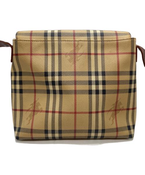 BURBERRY LONDON（バーバリーロンドン）BURBERRY LONDON (バーバリーロンドン) ノバチェック シャドーホース ショルダーバッグ ベージュの古着・服飾アイテム