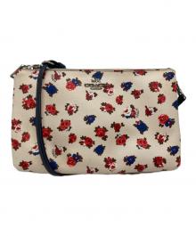 COACH（コーチ）の古着「花柄ショルダーバッグ」｜ベージュ