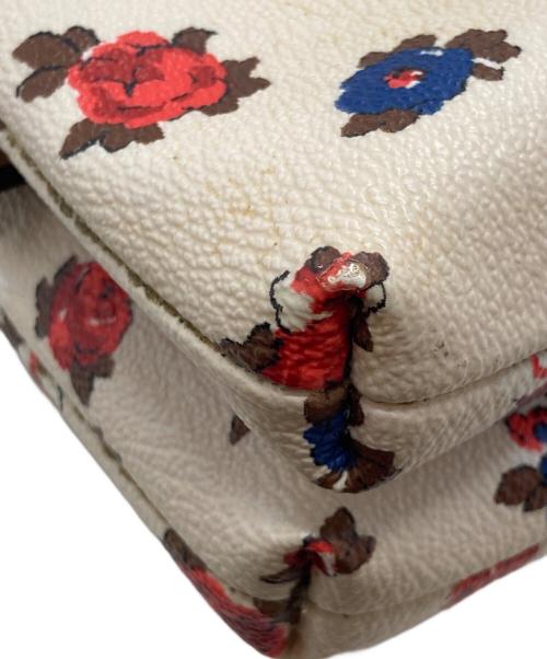 COACH（コーチ）COACH (コーチ) 花柄ショルダーバッグ ベージュの古着・服飾アイテム