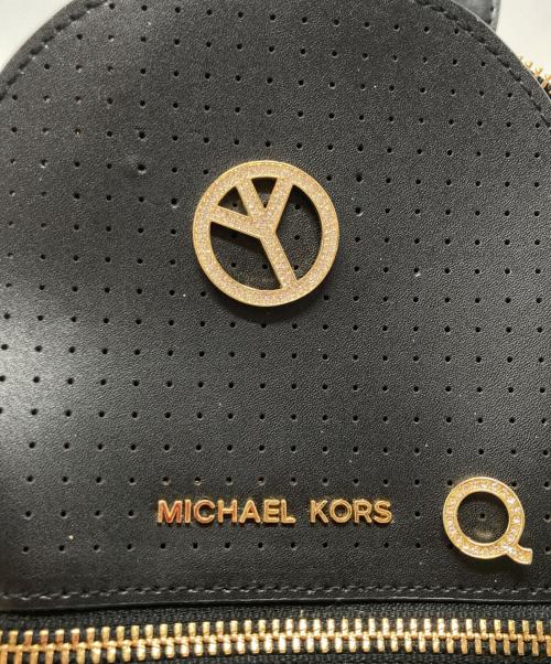 MICHAEL KORS（マイケル・コース）MICHAEL KORS (マイケル・コース) 2WAY ミニリュック ブラックの古着・服飾アイテム