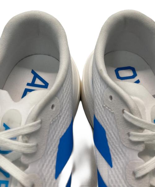 adidas（アディダス）adidas (アディダス) ADIZERO EVO SL WOVEN ホワイト×ブルー サイズ:US8/UK7.5/FR411/3/JP26.0/CHN255の古着・服飾アイテム