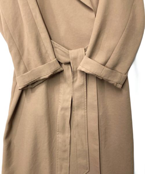 journal standard L'essage（ジャーナルスタンダード レサージュ）journal standard L'essage (ジャーナルスタンダード レサージュ) DULF ニュアンス トレンチコート ベージュ サイズ:Freeの古着・服飾アイテム