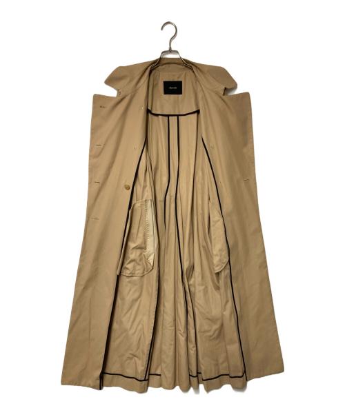 allureville（アルアバイル）allureville (アルアバイル) ギャバタックスリーブトレンチコート ベージュ サイズ:2の古着・服飾アイテム