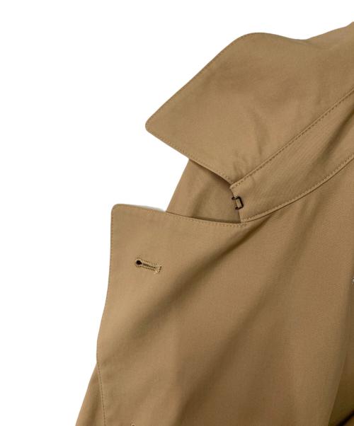 allureville（アルアバイル）allureville (アルアバイル) ギャバタックスリーブトレンチコート ベージュ サイズ:2の古着・服飾アイテム