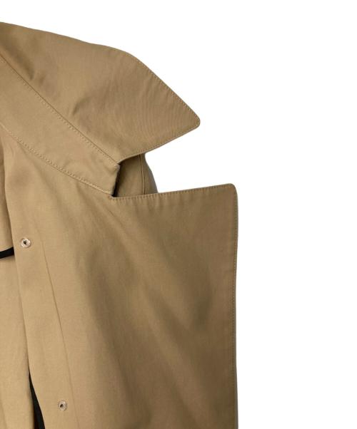 allureville（アルアバイル）allureville (アルアバイル) ギャバタックスリーブトレンチコート ベージュ サイズ:2の古着・服飾アイテム