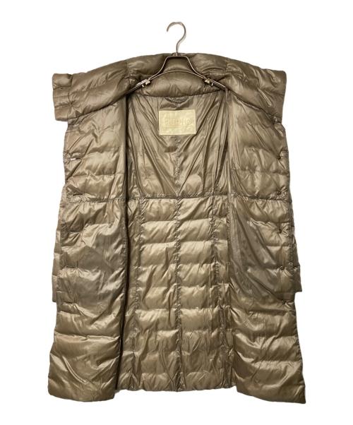 HERNO（ヘルノ）HERNO (ヘルノ) スタンドカラーダウンコート ベージュ サイズ:40の古着・服飾アイテム