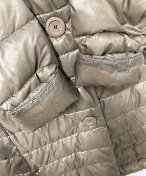 HERNO（ヘルノ）HERNO (ヘルノ) スタンドカラーダウンコート ベージュ サイズ:40の古着・服飾アイテム