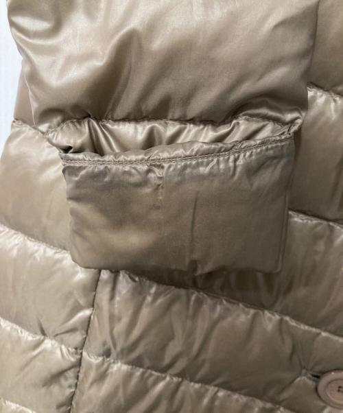 HERNO（ヘルノ）HERNO (ヘルノ) スタンドカラーダウンコート ベージュ サイズ:40の古着・服飾アイテム