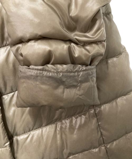 HERNO（ヘルノ）HERNO (ヘルノ) スタンドカラーダウンコート ベージュ サイズ:40の古着・服飾アイテム