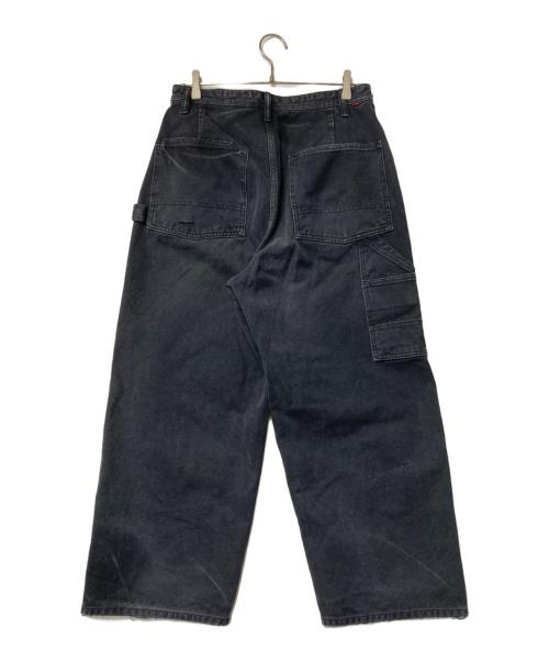 anachronorm（アナクロノーム）anachronorm (アナクロノーム) J.S HOMESTEAD (ジャーナルスタンダード ホームステッド) ダメージ加工ペインターパンツ ブラック サイズ:Mの古着・服飾アイテム