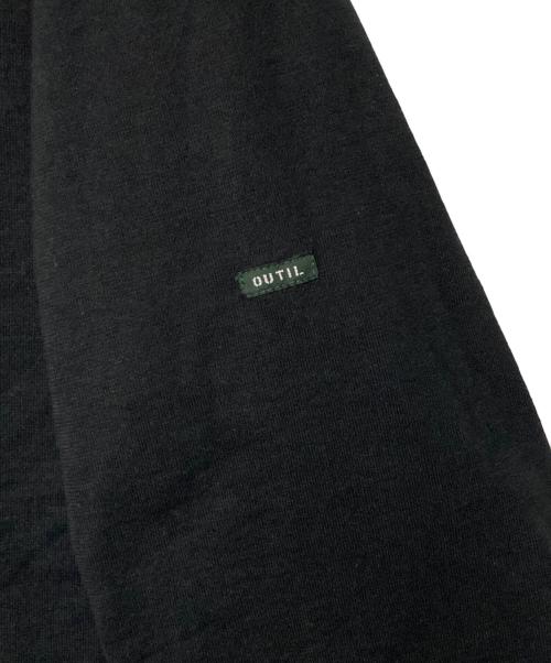 OUTIL（ウティ）OUTIL (ウティ) ロングスリーブカットソー ブラック サイズ:1の古着・服飾アイテム