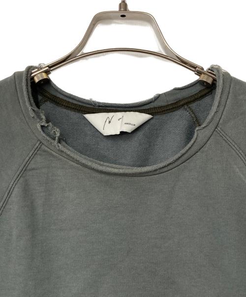 ANCELLM（アンセルム）ANCELLM (アンセルム) SLEEVELESS AGING T-SHIRT グリーン サイズ:2の古着・服飾アイテム